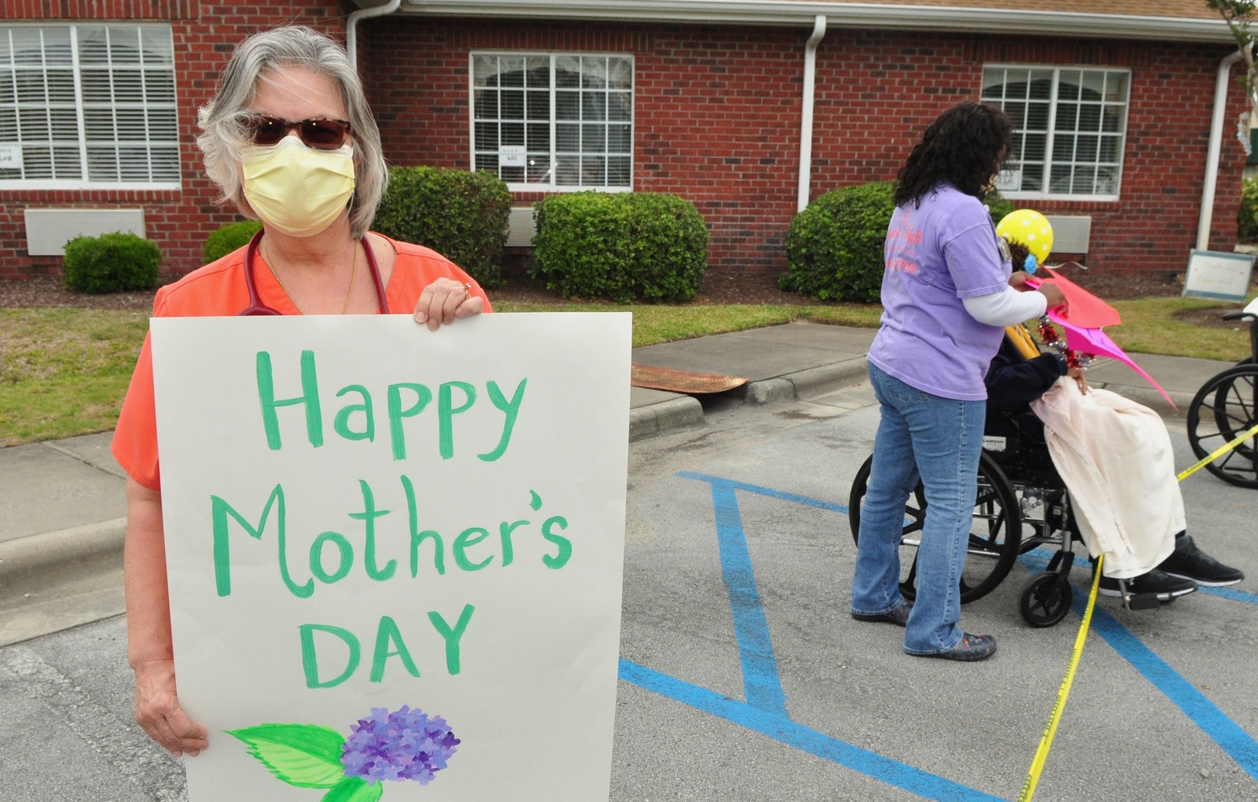 Mother’s Day parade brightens day of Crystal Bluffs residents, families